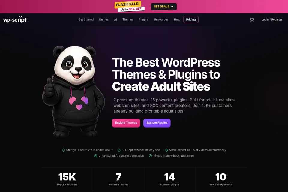 Landing page preview