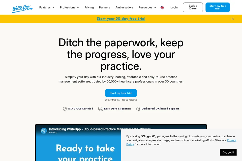 Landing page preview