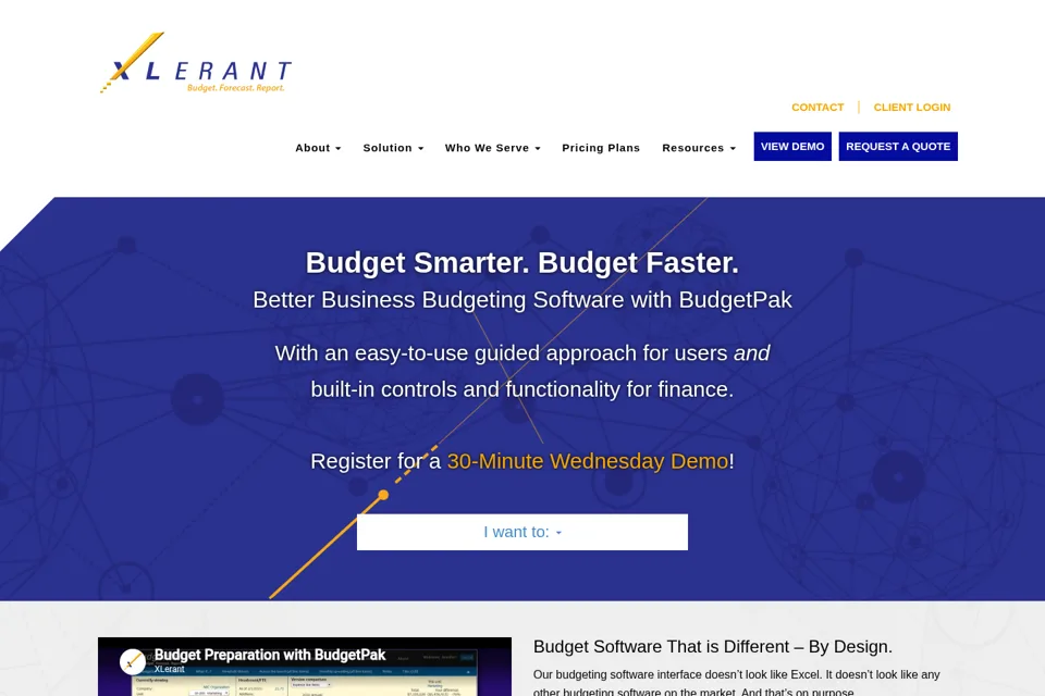 Landing page preview