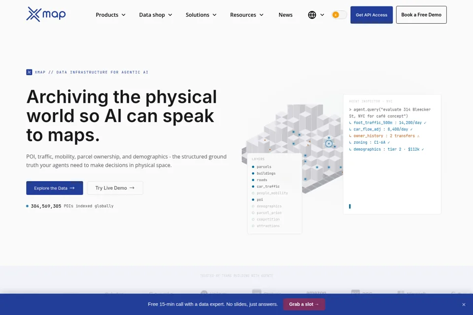 Landing page preview