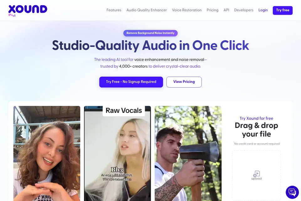 Landing page preview