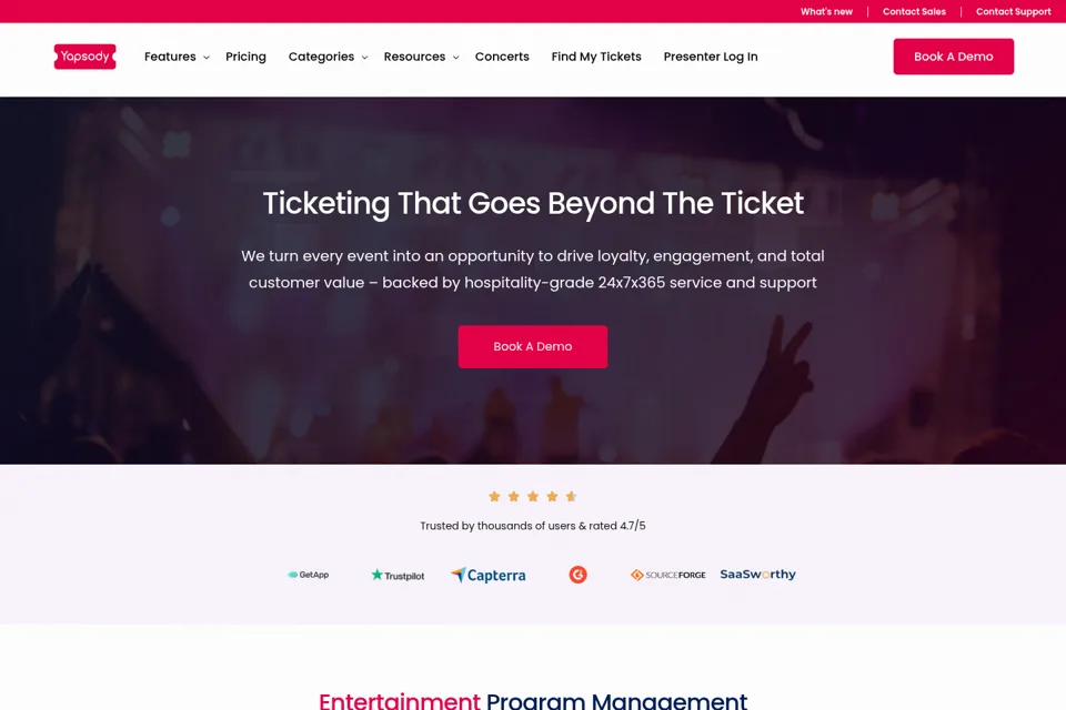 Landing page preview