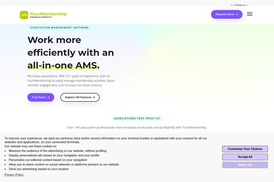 Landing page preview
