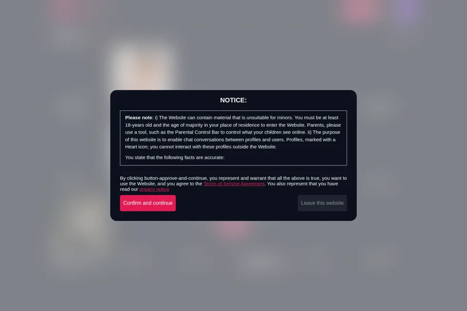 Landing page preview
