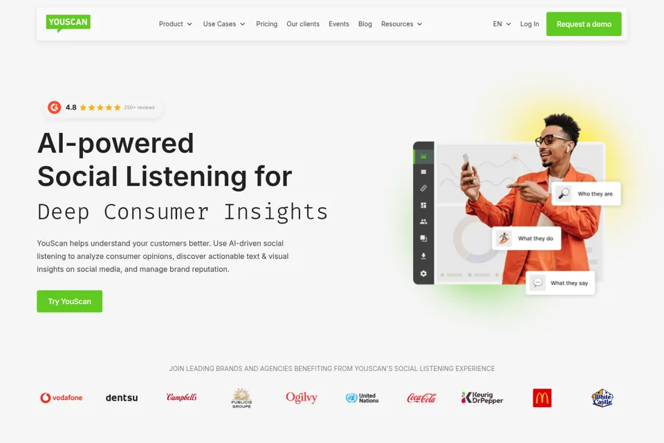Landing page preview