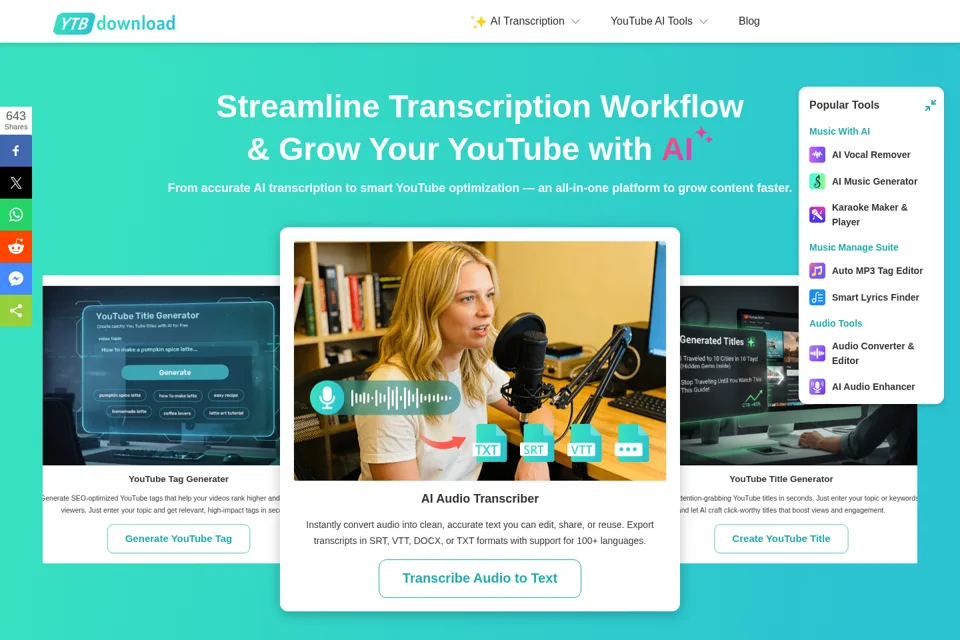 Landing page preview