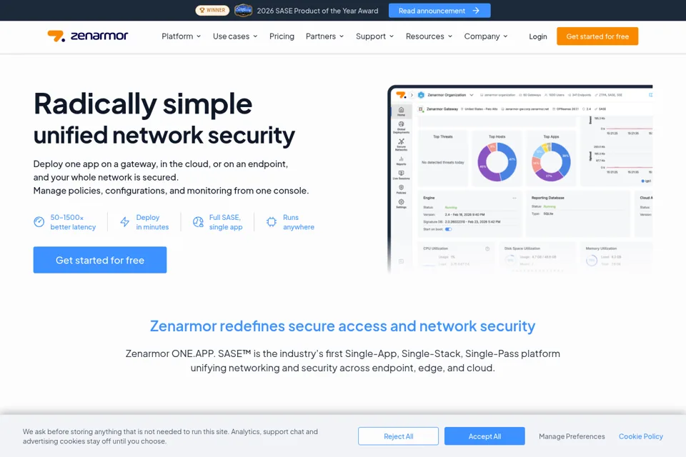 Landing page preview