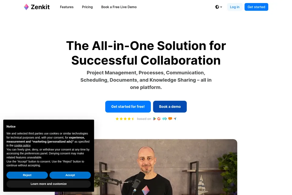 Landing page preview