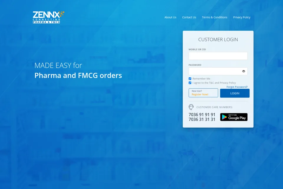 Landing page preview