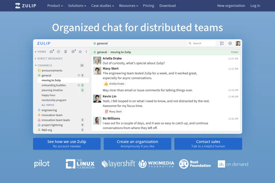 Landing page preview